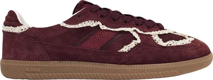 Alohas Sneakers Crochet Burgundy