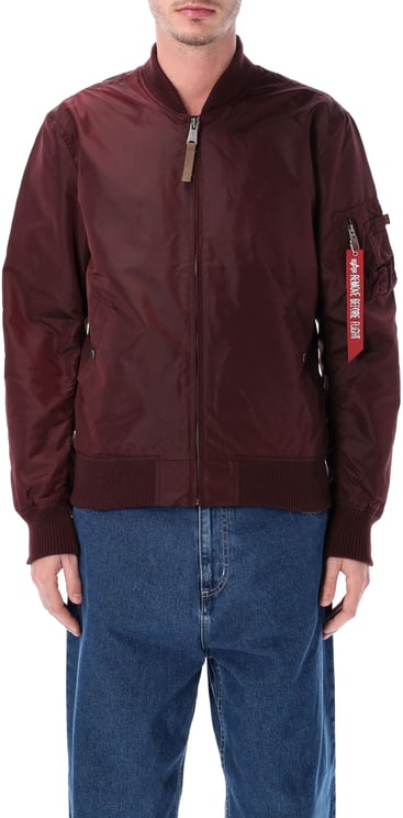 Alpha Industries Ma-1 Tt Dk Maroon