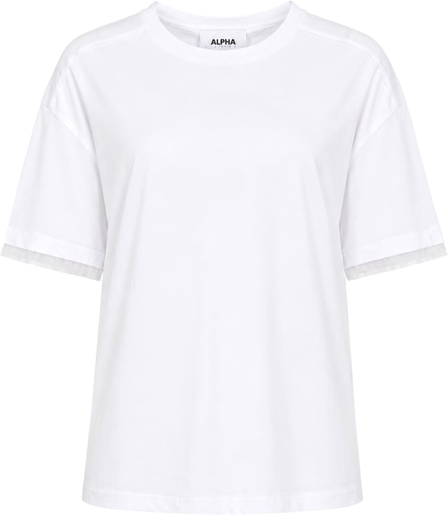Alpha Studio T-Shirts And Polos White