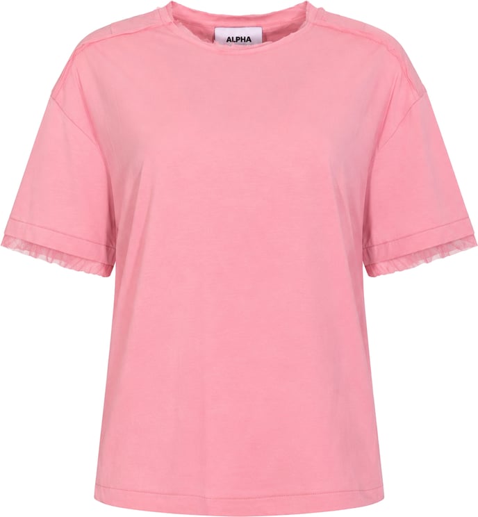 Alpha Studio T-Shirts And Polos Pink