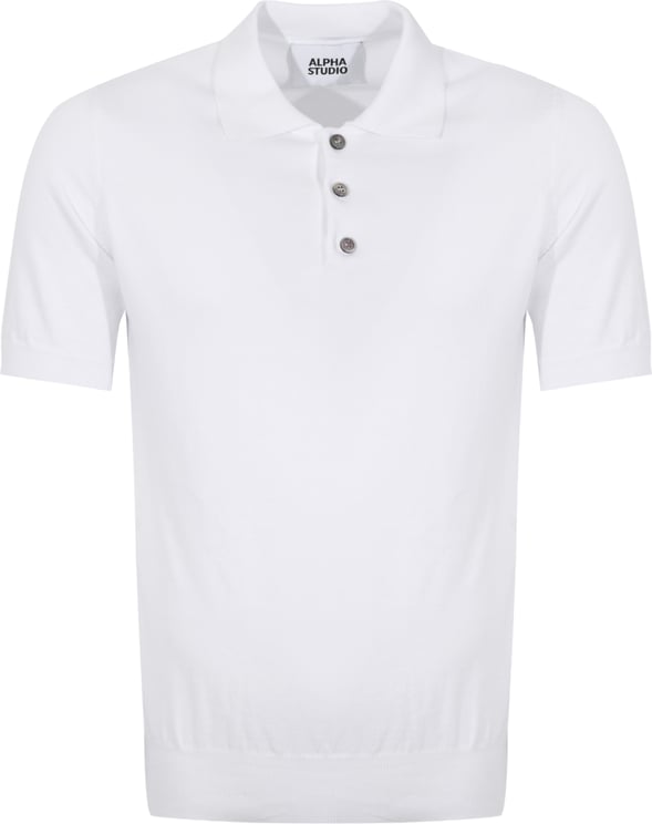 Alpha Studio T-Shirts And Polos White
