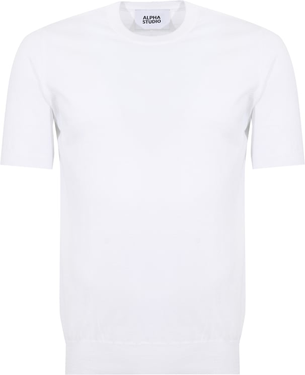 Alpha Studio Sweaters White