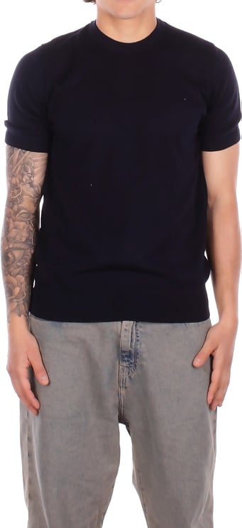 Alpha Studio Sweaters Blu Notte
