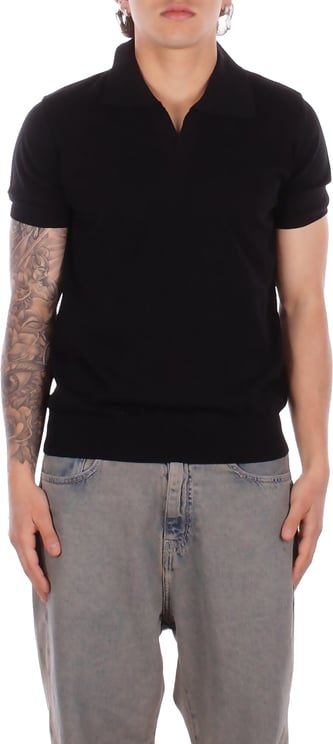 Alpha Studio T-Shirts And Polos Nero