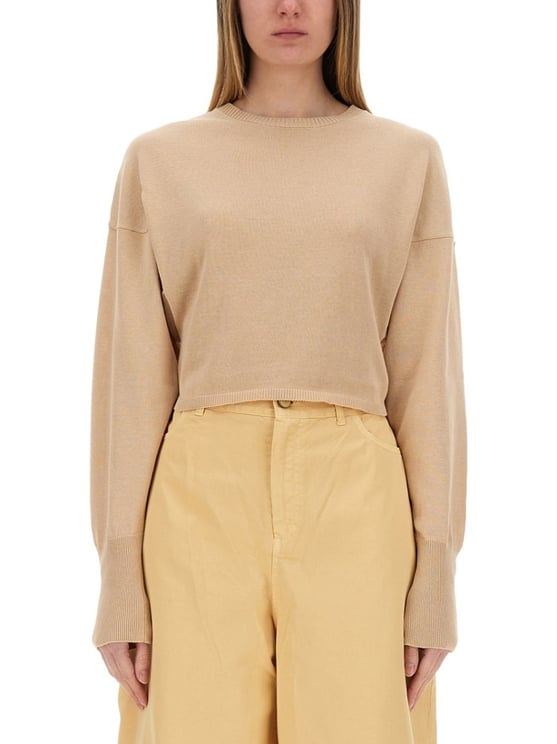 Alysi Cropped Knit Top