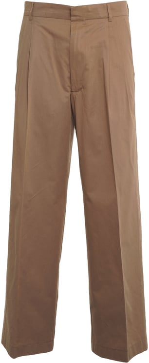 Amaranto Cotton chino pants