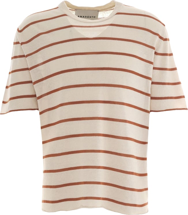 Amaranto Striped t-shirt