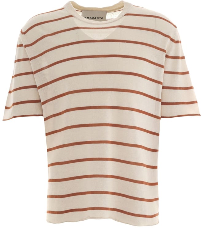 Amaranto Striped t-shirt