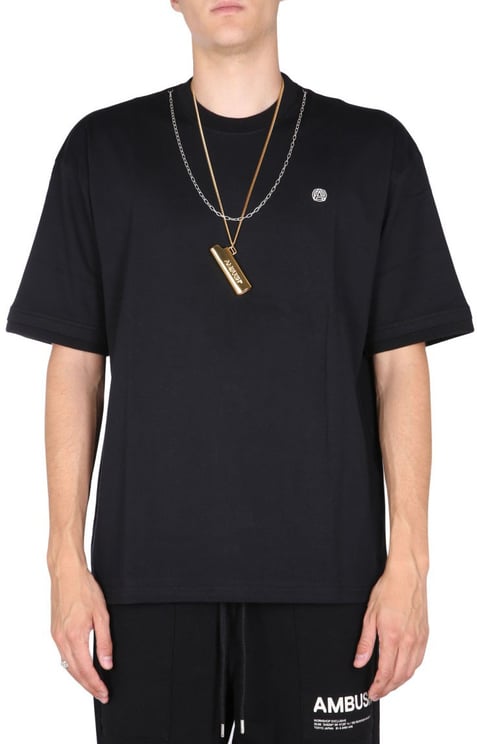 AMBUSH T-SHIRT WITH ICONIC CHAIN