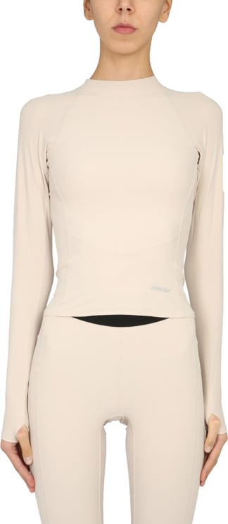 AMBUSH Fitted Long Sleeve Polo Neck Top