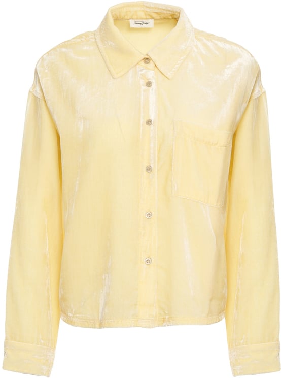 American Vintage Velvet overshirt 'Ankaz'