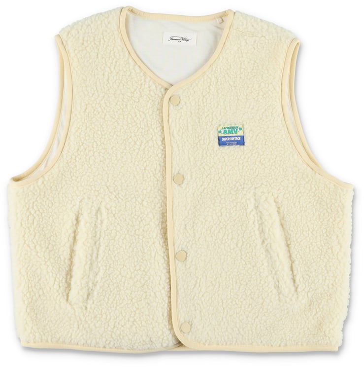 American Vintage Vest Pile Beige