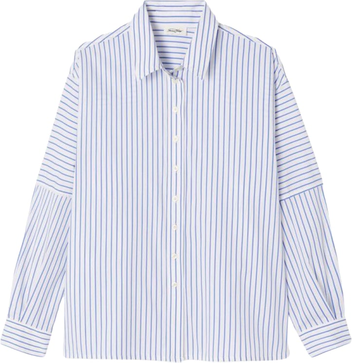 American Vintage American Vintage Nurway Blouses Blauw Nur06ah26