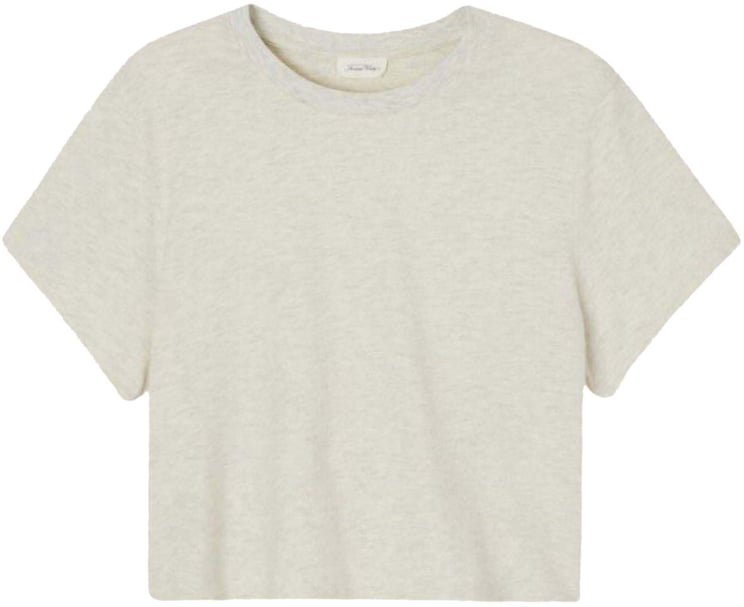 American Vintage American Vintage Ypawood T-shirts Lichtgrijs Ypa02ge26