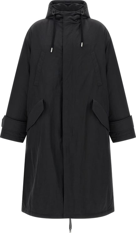 AMI Paris Ami Paris Gray Polyamide Parka