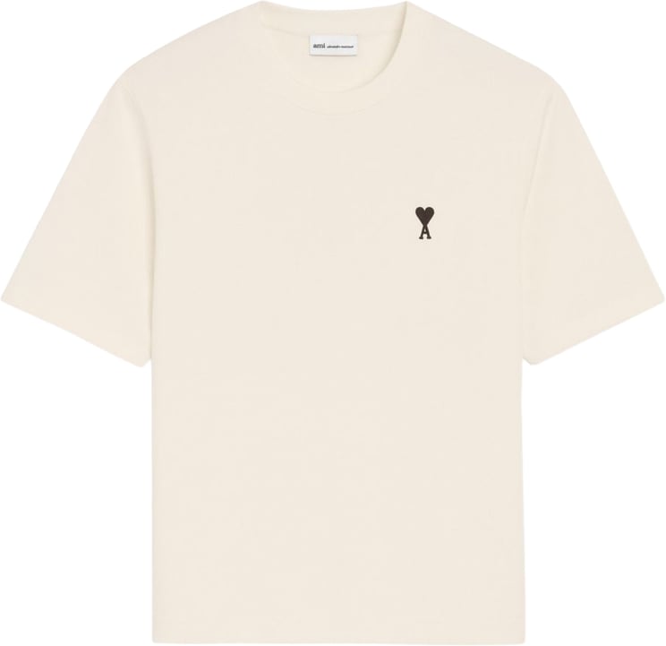 AMI Paris Cream Short-Sleeve T-Shirt
