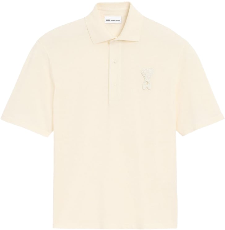 AMI Paris T-Shirts And Polos Ecru