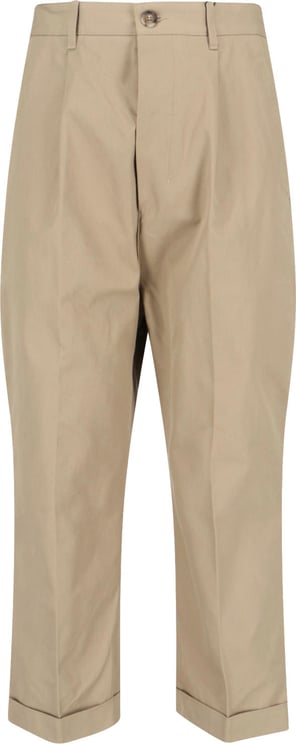 AMI Paris Straight-Leg Casual Trousers With Tailored Silhouette