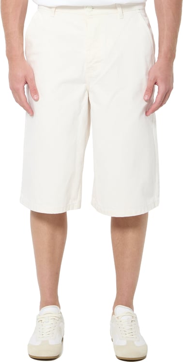 AMI Paris Loose twill Bermuda shorts