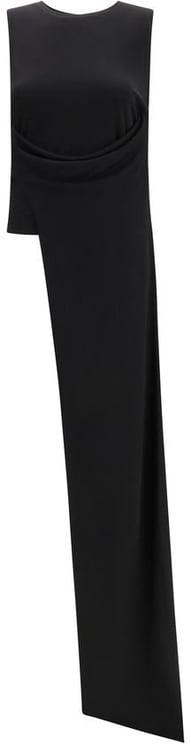 AMI Paris Ami Paris Black Viscose Cocktail Dress