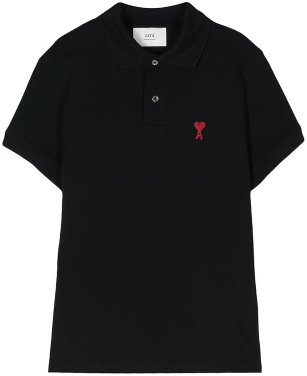 AMI Paris T-Shirts And Polos Black