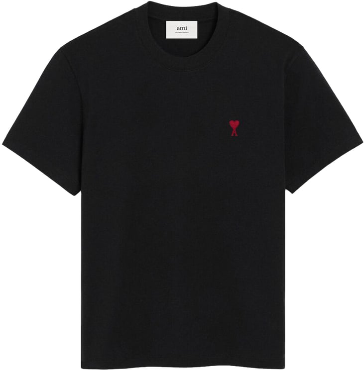 AMI Paris T-Shirts And Polos Black