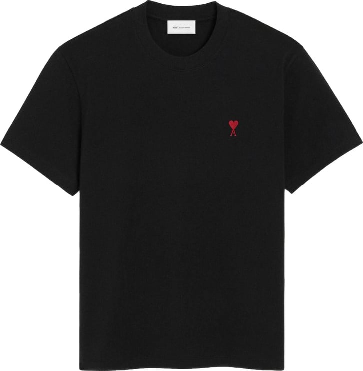 AMI Paris T-Shirts And Polos Black
