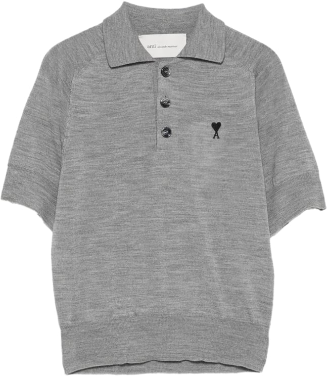 AMI Paris T-Shirts And Polos Grigio
