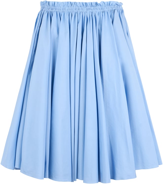 AMI Paris Cotton wheel skirt