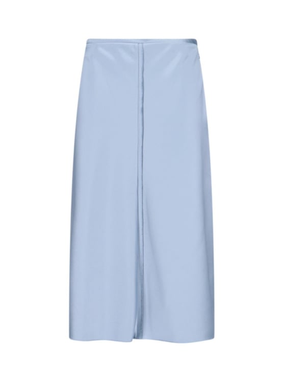 AMI Paris Midi Skirt – Pink