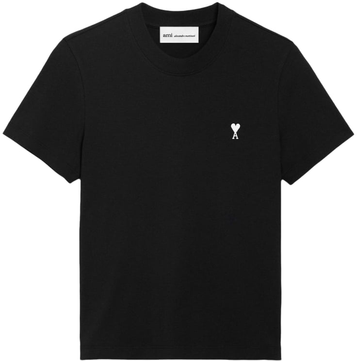 AMI Paris T-Shirts And Polos Black