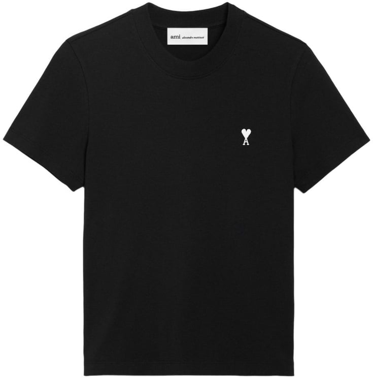 AMI Paris T-Shirts And Polos Black