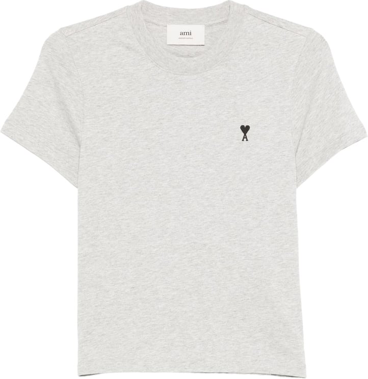 AMI Paris T-Shirts And Polos Grey