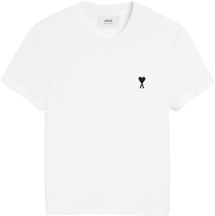 AMI Paris T-Shirts And Polos White