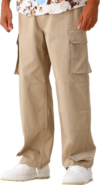 AMI Paris AMI Paris Broek Beige Cargo