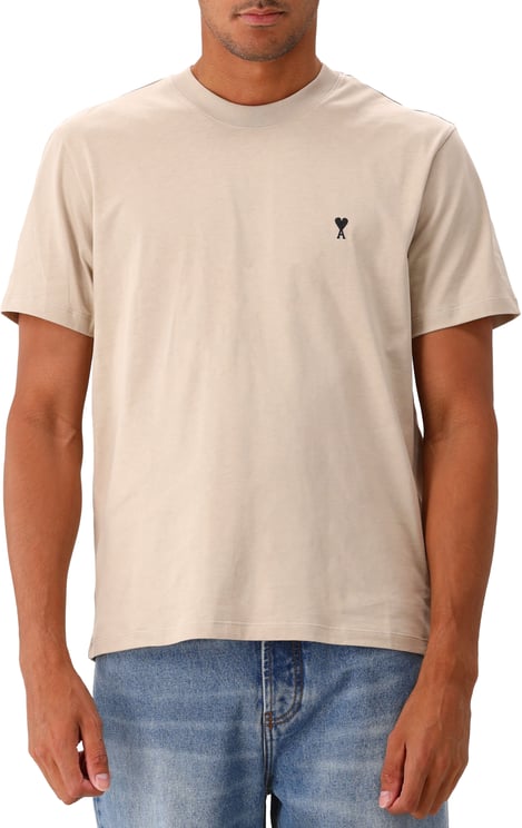 AMI Paris AMI Paris T-shirt Beige ADC Jersey