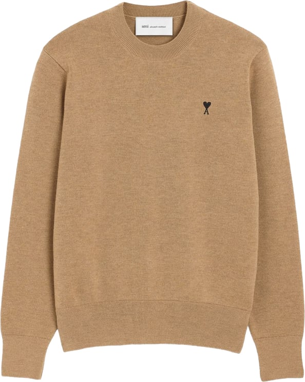 AMI Paris Sweaters Camel