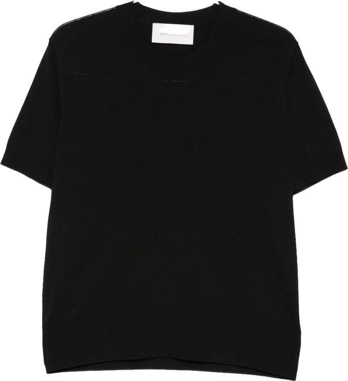 AMI Paris T-Shirts And Polos Black