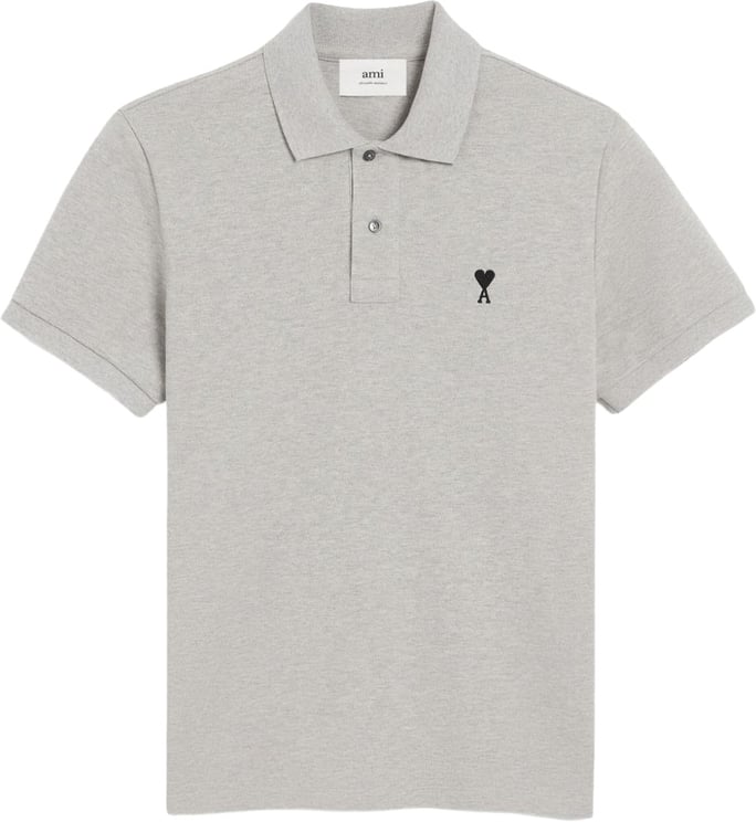 AMI Paris T-Shirts And Polos Gris/Noir