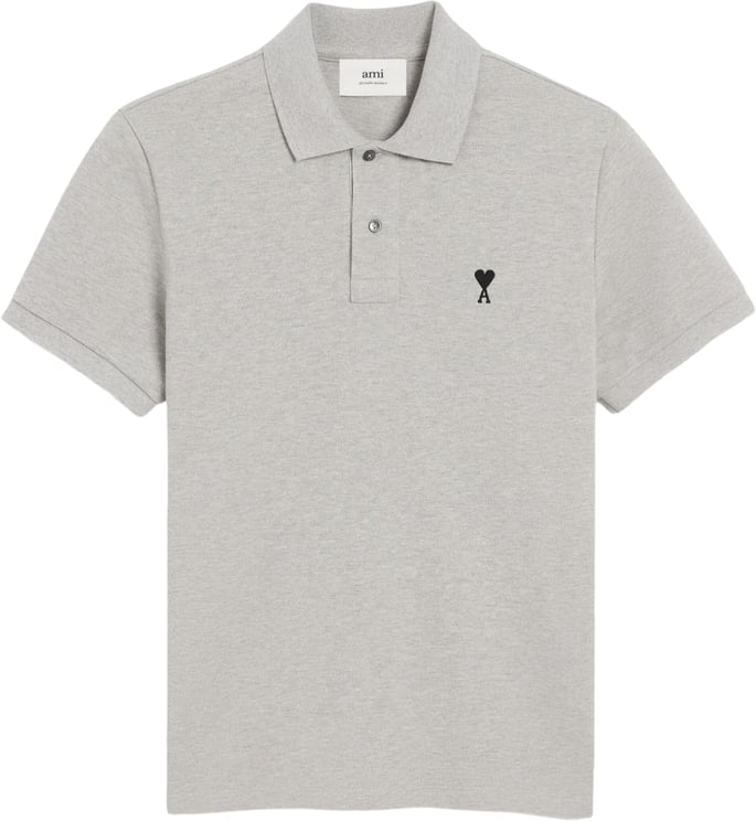 AMI Paris T-Shirts And Polos Gris/Noir