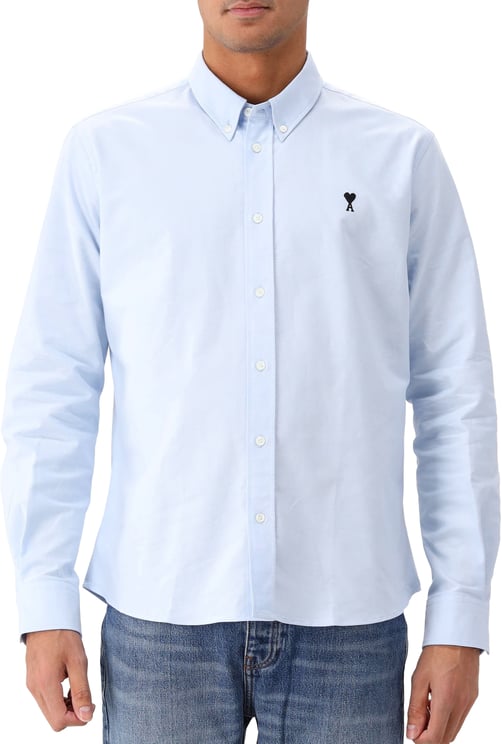 AMI Paris AMI Paris Overhemd Blauw
