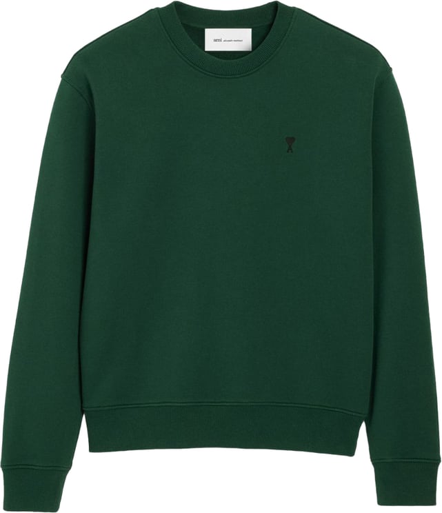 AMI Paris Sweaters Vert Bouteille