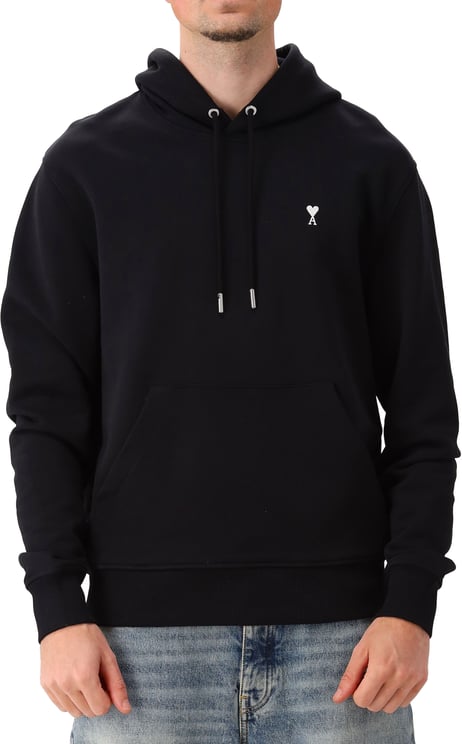 AMI Paris Ami Paris Hoodie Zwart