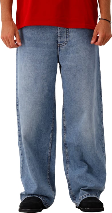AMI Paris AMI Paris Jeans Blauw Baggy Fit