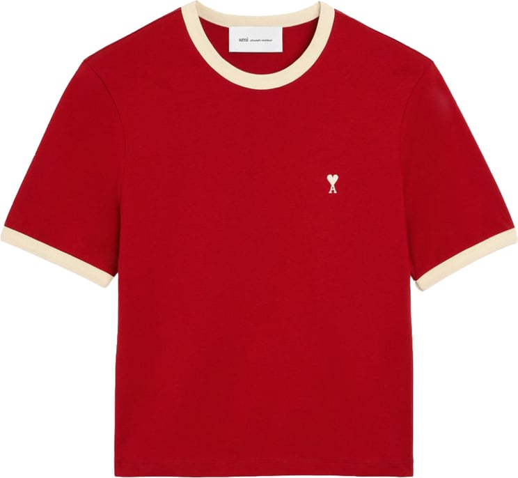 AMI Paris T-Shirts And Polos Rouge