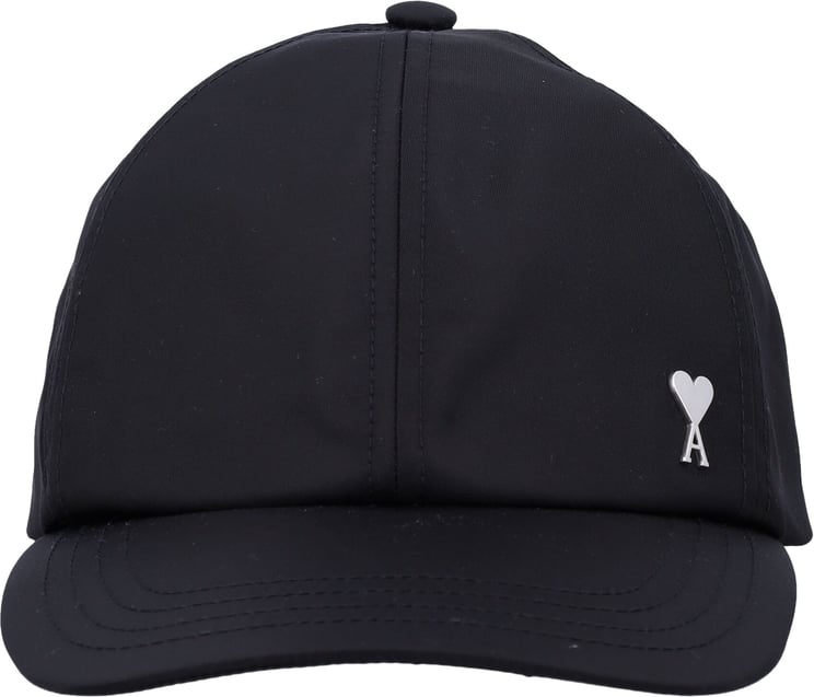 AMI Paris Ami De Coeur Stud Cap Nero