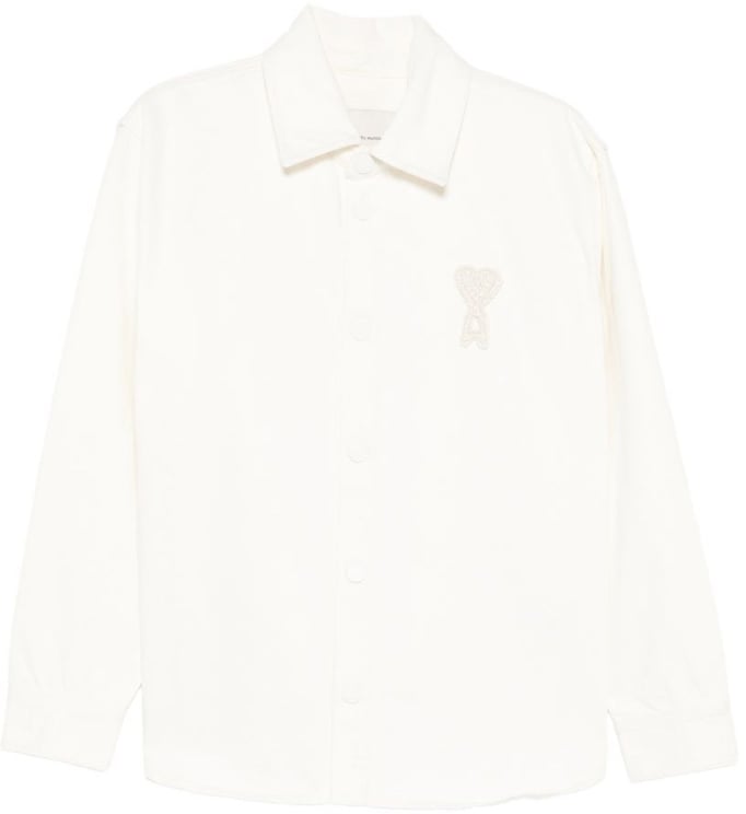 AMI Paris Shirts Beige