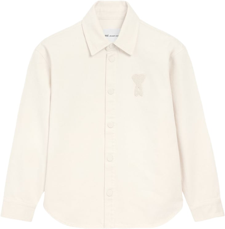 AMI Paris Shirts Beige