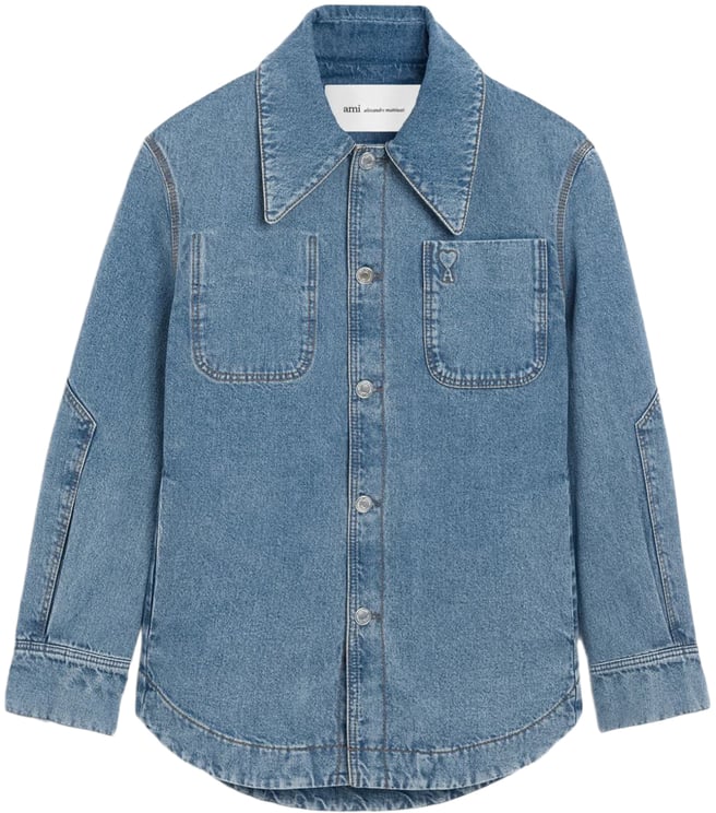 AMI Paris Shirts Denim