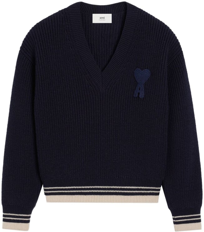 AMI Paris Sweaters Blue